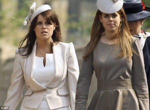 princess beatrice princess eugenie easter sunday windsor