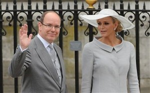 charlene wittstock prince albert royal wedding london