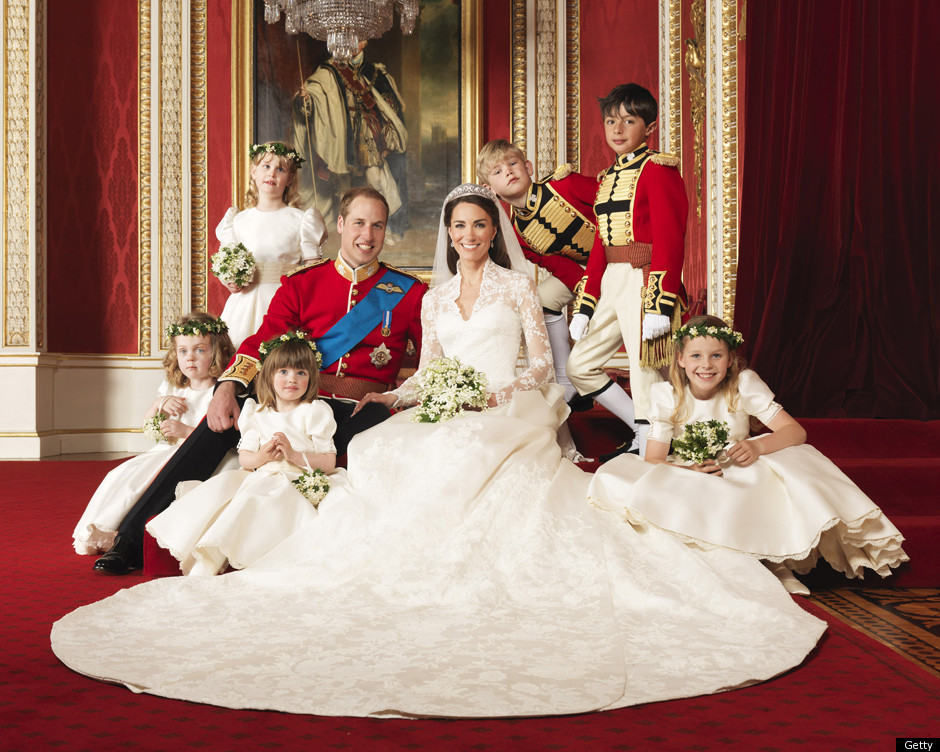 royal wedding prince william catherine bridesmaids pages buckingham palace throne room