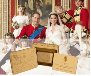 auction wedding cake prince william kate middleton